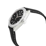 Buy Shop Tissot PR 100 Sport Quartz Black Dial Black Leather Strap Watch For Men - T101.610.16.051.00 USA Online
