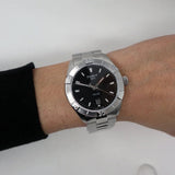 Buy Shop Tissot PR 100 Sport Quartz Black Dial Silver Steel Strap Watch For Men - T101.610.11.051.00 USA Online