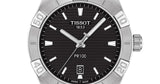 Buy Shop Tissot PR 100 Sport Quartz Black Dial Silver Steel Strap Watch For Men - T101.610.11.051.00 USA Online