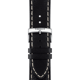 Buy Shop Tissot PR 100 Sport Quartz Chronograph Black Dial Black Leather Strap Watch For Men - T101.617.16.051.00 USA Online