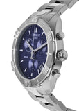 Buy Shop Tissot PR 100 Sport Quartz Chronograph Blue Dial Silver Steel Strap Watch For Men - T101.617.11.041.00 USA Online