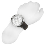 Buy Shop Tissot PR 100 Sport Quartz Chronograph Silver Dial Brown Leather Strap Watch For Men - T101.617.16.031.00 USA Online