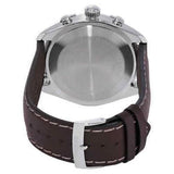 Buy Shop Tissot PR 100 Sport Quartz Chronograph Silver Dial Brown Leather Strap Watch For Men - T101.617.16.031.00 USA Online