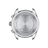 Buy Shop Tissot PR 100 Sport Quartz Chronograph Silver Dial Brown Leather Strap Watch For Men - T101.617.16.031.00 USA Online