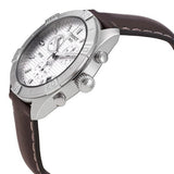 Buy Shop Tissot PR 100 Sport Quartz Chronograph Silver Dial Brown Leather Strap Watch For Men - T101.617.16.031.00 USA Online