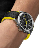 Buy Shop Tissot PR 100 Tour De France Chronograph Black Dial Silver Steel Strap Watch for Men - T150.417.11.051.00 USA Online