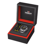 Buy Shop Tissot PR 100 Tour De France Chronograph Black Dial Silver Steel Strap Watch for Men - T150.417.11.051.00 USA Online