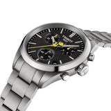 Buy Shop Tissot PR 100 Tour De France Chronograph Black Dial Silver Steel Strap Watch for Men - T150.417.11.051.00 USA Online