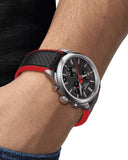 Buy Shop Tissot PR 100 Vuelta Chronograph Black Dial Silver Steel Strap Watch for Men - T150.417.11.051.01 USA Online