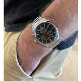 Buy Shop Tissot PR 100 Vuelta Chronograph Black Dial Silver Steel Strap Watch for Men - T150.417.11.051.01 USA Online