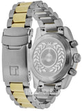 Buy Shop Tissot PR516 Chronograph Black Dial Two Tone Steel Strap Watch for Men - T149.417.22.051.00 USA Online