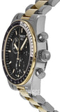 Buy Shop Tissot PR516 Chronograph Black Dial Two Tone Steel Strap Watch for Men - T149.417.22.051.00 USA Online