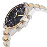 Buy Shop Tissot PR516 Chronograph Black Dial Two Tone Steel Strap Watch for Men - T149.417.22.051.00 USA Online