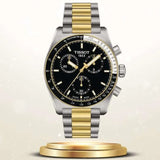 Buy Shop Tissot PR516 Chronograph Black Dial Two Tone Steel Strap Watch for Men - T149.417.22.051.00 USA Online