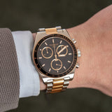 Buy Shop Tissot PR516 Chronograph Black Dial Two Tone Steel Strap Watch for Men - T149.417.22.051.01 USA Online