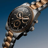 Buy Shop Tissot PR516 Chronograph Black Dial Two Tone Steel Strap Watch for Men - T149.417.22.051.01 USA Online