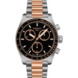 Buy Shop Tissot PR516 Chronograph Black Dial Two Tone Steel Strap Watch for Men - T149.417.22.051.01 USA Online