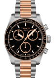 Buy Shop Tissot PR516 Chronograph Black Dial Two Tone Steel Strap Watch for Men - T149.417.22.051.01 USA Online