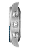 Buy Shop Tissot PR516 Chronograph Blue Dial Silver Steel Strap Watch for Men - T149.417.11.041.00 USA Online