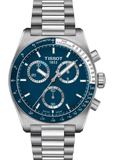 Buy Shop Tissot PR516 Chronograph Blue Dial Silver Steel Strap Watch for Men - T149.417.11.041.00 USA Online