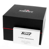 Buy Shop Tissot PRC 100 Solar Quartz Black Dial Black Leather Strap Watch for Men - T151.422.36.051.00 USA Online