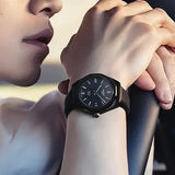 Buy Shop Tissot PRC 100 Solar Quartz Black Dial Black Leather Strap Watch for Men - T151.422.36.051.00 USA Online