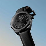 Buy Shop Tissot PRC 100 Solar Quartz Black Dial Black Leather Strap Watch for Men - T151.422.36.051.00 USA Online