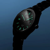 Buy Shop Tissot PRC 100 Solar Quartz Black Dial Black Steel Strap Watch for Men - T151.422.33.051.00 USA Online