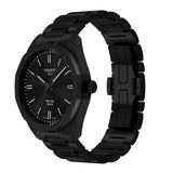 Buy Shop Tissot PRC 100 Solar Quartz Black Dial Black Steel Strap Watch for Men - T151.422.33.051.00 USA Online
