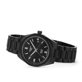Buy Shop Tissot PRC 100 Solar Quartz Black Dial Black Steel Strap Watch for Men - T151.422.33.051.00 USA Online
