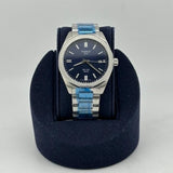 Tissot PRC 100 Solar Quartz Blue Dial Silver Steel Strap Watch for Men - T151.422.11.041.00