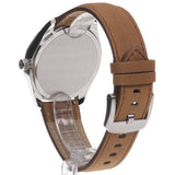 Buy Shop Tissot PRC 100 Solar Quartz Silver Dial Brown Leather Strap Watch for Men - T151.422.16.031.00 USA Online