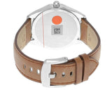 Buy Shop Tissot PRC 100 Solar Quartz Silver Dial Brown Leather Strap Watch for Men - T151.422.16.031.00 USA Online
