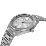 Buy Shop Tissot PRC 100 Solar Quartz Silver Dial Brown Leather Strap Watch for Men - T151.422.16.031.00 USA Online