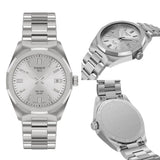Buy Shop Tissot PRC 100 Solar Quartz Silver Dial Silver Steel Strap Watch for Men - T151.422.11.031.00 USA Online
