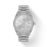 Buy Shop Tissot PRC 100 Solar Quartz Silver Dial Silver Steel Strap Watch for Men - T151.422.11.031.00 USA Online