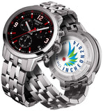 Buy Shop Tissot PRC 200 Asian Games Special Edition Black Dial Silver Steel Strap Watch For Men - T055.417.11.057.01 USA Online