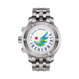 Buy Shop Tissot PRC 200 Asian Games Special Edition Black Dial Silver Steel Strap Watch For Men - T055.417.11.057.01 USA Online