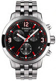 Buy Shop Tissot PRC 200 Asian Games Special Edition Black Dial Silver Steel Strap Watch For Men - T055.417.11.057.01 USA Online