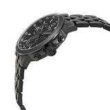Buy Shop Tissot PRC 200 Chronograph Black Dial Black Steel Strap Watch For Men - T114.417.33.057.00 USA Online