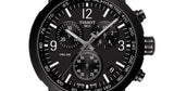 Buy Shop Tissot PRC 200 Chronograph Black Dial Black Steel Strap Watch For Men - T114.417.33.057.00 USA Online
