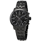 Buy Shop Tissot PRC 200 Chronograph Black Dial Black Steel Strap Watch For Men - T114.417.33.057.00 USA Online