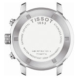 Buy Shop Tissot PRC 200 Chronograph Black Dial Silver Steel Strap Watch For Men - T114.417.11.057.00 USA Online