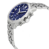 Buy Shop Tissot PRC 200 Chronograph Blue Dial Silver Steel Strap Watch For Men - T055.417.11.047.00 USA Online