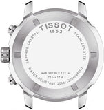 Buy Shop Tissot PRC 200 Chronograph Quartz Blue Dial Silver Steel Strap Watch For Men - T114.417.11.047.00 USA Online