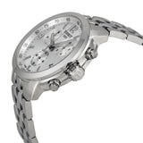 Buy Shop Tissot PRC 200 Chronograph Quartz Silver Dial Silver Steel Strap Watch For Men - T055.417.11.037.00 USA Online