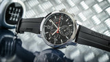Buy Shop Tissot PRC 200 Chronograph Black Dial Black Rubber Strap Watch for Men - T114.417.17.057.00 USA Online