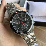 Buy Shop Tissot PRS 200 Chronograph Grey Dial Silver Steel Strap Watch For Men - T067.417.21.051.00 USA Online