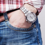 Buy Shop Tissot PRS 200 Chronograph Silver Dial Watch For Men - T067.417.11.031.00 USA Online