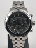 Buy Shop Tissot PRS 200 Grey Dial Chronograph Grey Dial Silver Steel Strap Watch For Men - T067.417.11.051.00 USA Online